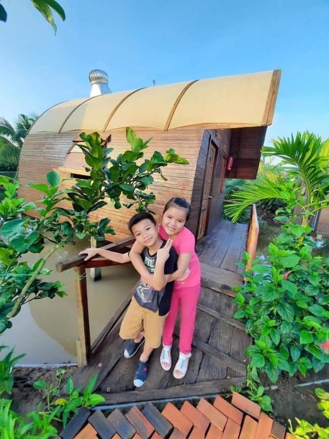 Hong Thai River Side Homestay Ben Tre Extérieur photo